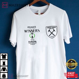 Winners West Ham United 2023 Europa League T Shirt (1)