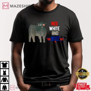 4th Of July Red White And Beef Funny T Shirt (1)