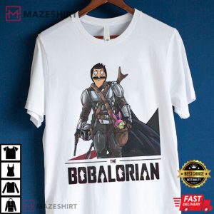 Bobs Burgers The Mandalorian Mando And Grogu Funny T Shirt (1)