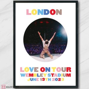 Harry Styles Love On Tour 2023 Harry House Gift For Fan Poster