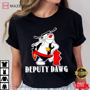 Deputy Dawg Terrytoons Cartoon Gift For Unisex T Shirt (3)
