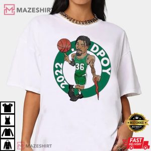 Official Marcus Smart Boston Celtics Logo T shirt (3)