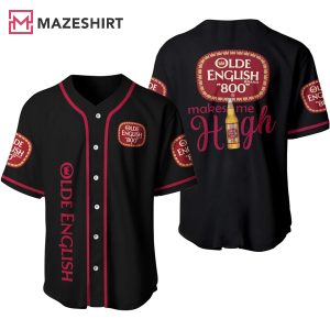 Olde English 800 Make Me High Baseball Jersey