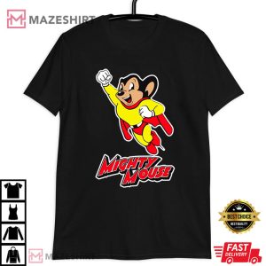 Mighty Mouse Terrytoons Gift For Unisex T shirt (1)