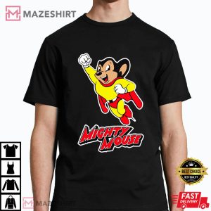 Mighty Mouse Terrytoons Gift For Unisex T shirt (2)