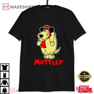 Muttley Dick Dastardly Villain Cartoon Best T shirt (1)