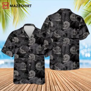 Gothic Skull Hawaiian Shirt (3)