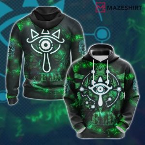 Legend of Zelda Video Game 3D Hoodie