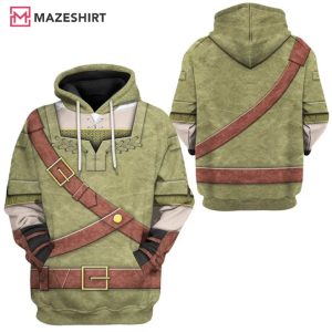 The Legend Of Zelda Link 3D Hoodie