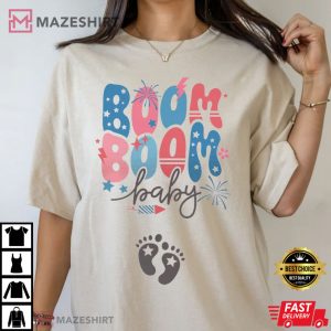 Boom Boom baby 4th of July T Shirt (3)