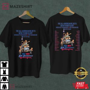 The All American Rejects Newfound Glory Tour 2023 T Shirt (1)