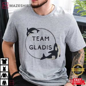 Team Gladis Orca Orcanize With White Gladys The Yacht Sinking Killer Whale T Shirt (3)
