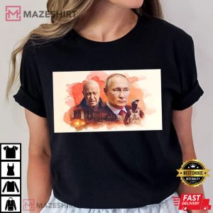 Wagner Vs Putin Free Ukraine Prigozhin T Shirt (2)