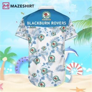 Blackburn Rovers Football Club Beach Hawaiian Shirt (2)