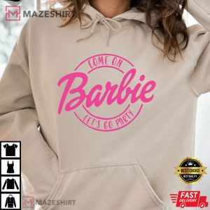 Come On Barbie Lets Go Party T Shirt (3)
