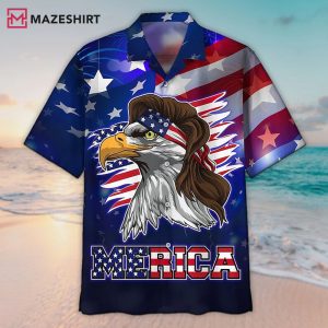 Eagle Independence Day Merica Hawaiian Shirt