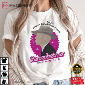 Barbie x Oppenheimer Shirt, Barbenheimer T Shirt (2)