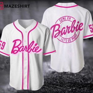 Barbie Come On Let’s Go Party Baseball Jersey