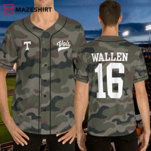 Morgan Wallen Camo 16 Full Button Baseball Jersey (1)