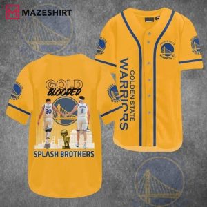 NBA Golden State Warriors Splash Brothers Baseball Jersey