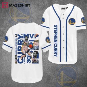 NBA Golden State Warriors Wardell Stephen Curry Baseball Jersey
