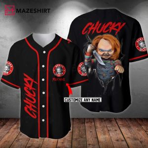 Personalized Custom Name Chucky Baseball Jersey