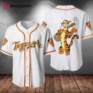Tigger Winnie Pooh Baseball Jersey
