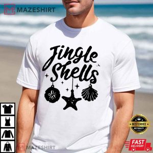 Beachy Tropical Christmas In July Summer Holiday T Shirt (2)