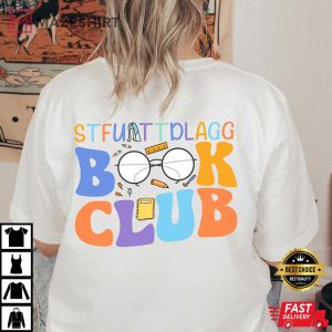 Stfuattdlagg Book Club Aesthetic Book T Shirt (3)