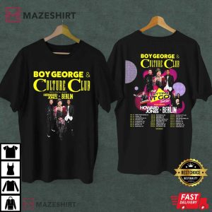 Howard Jones Boy George With Culture Club 2023 Tour T Shirt (1)