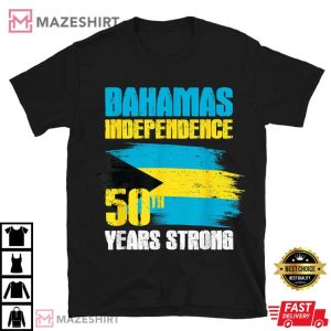 Bahamas Independence Day Bahamas 50th Celebration T Shirt (3)