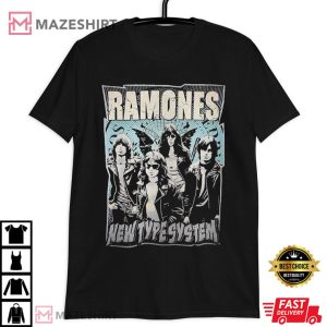 Vintage Ramones Rock Band Unisex T Shirt (1)