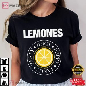 Lemones Rock Fake Band This Is Not A Ramones T shirt (2)