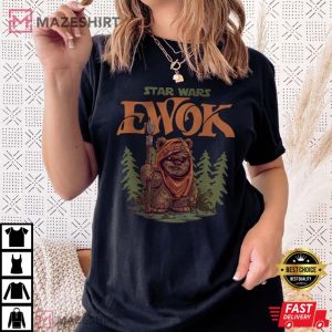Retro Star Wars Ewok T Shirt (3)