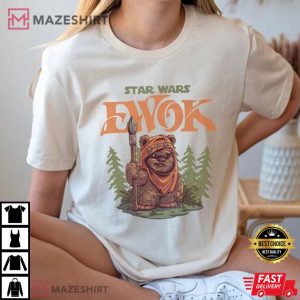 Retro Star Wars Ewok T Shirt (4)