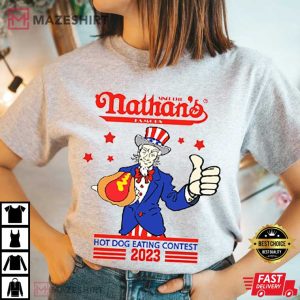 Joey Chestnut Nathans Famous Hot Dog Eating Funny T Shirt (3)