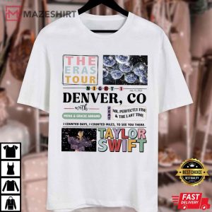 Denver Swiftie Vintage 90s Speak Now Taylor Version T Shirt (1)