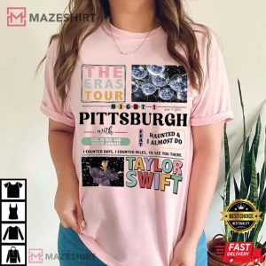 Retro The Eras Tour Set List Pittsburgh T Shirt (3)