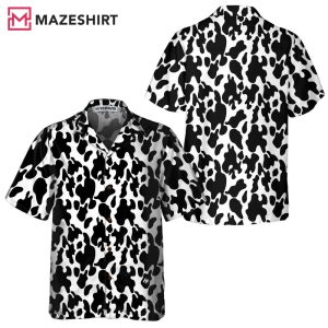 Cow Print Seamless Pattern Hawaiian Shirt (1)