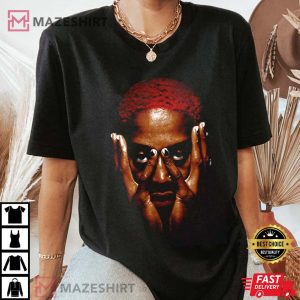 Dennis Rodman Chicago Bulls T Shirt (2)