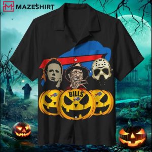 Halloween Horror Buffalo Bills Hawaiian Shirt