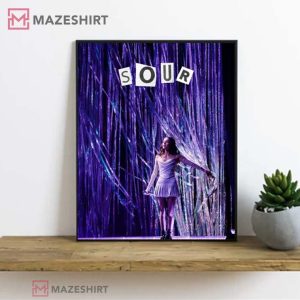 Olivia Rodrigo Sour Tour Poster