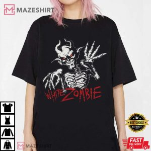 Rare White Zombie Vintage 1990s 666 T Shirt (3)