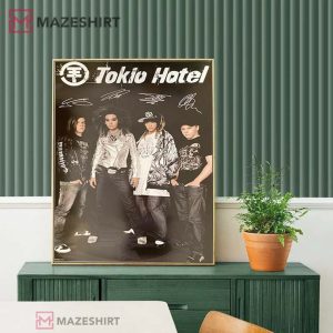 Tokio Hotel Signature Wall Decor Best Gift Poster Tokio Hotel Signature Wall Decor Best Gift Poster