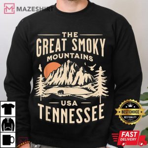 Great Smoky Mountains National Park Tennessee Hike T Shirt (1)