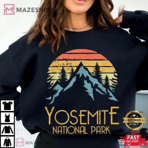 Vintage Yosemite National Park California T Shirt (2)