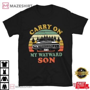 The Beatles Abbey Road Carry On My Wayward Son Vintage T Shirt (1)