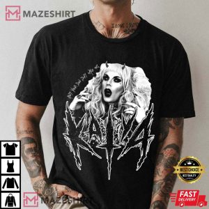 Katya Zamo But Your Dad Just Calls Me Katya Black Metal T Shirt (2)
