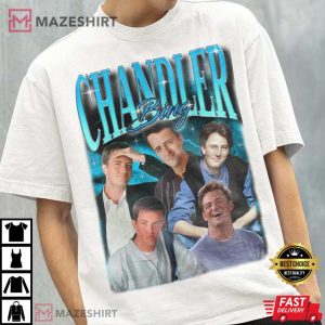 Retro Chandler Bing Matthew Perry T Shirt (3)