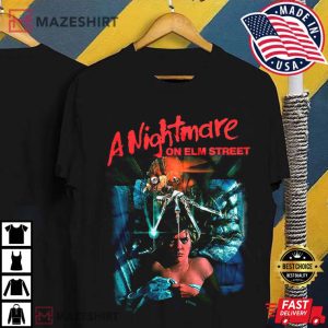 Nightmare On Elm Street Horror Movie T Shirt (1)